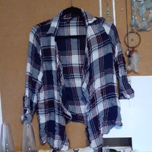 Flannel Cardigan